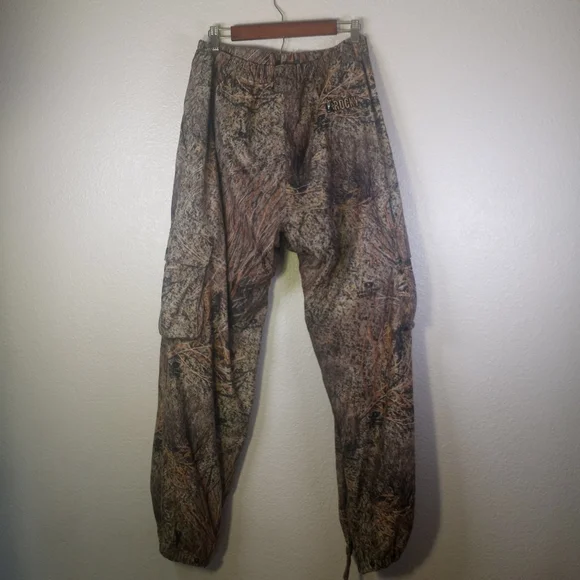 Rocky Scentiq Mossy Oak Brush Camoflage Hunting Waterproof Zippered Leg Pant L
